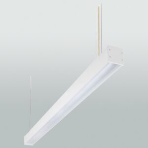 LED-Arbeitsplatz-Pendelleuchte; 1400mm; direkt strahlend; weiss; schaltbar