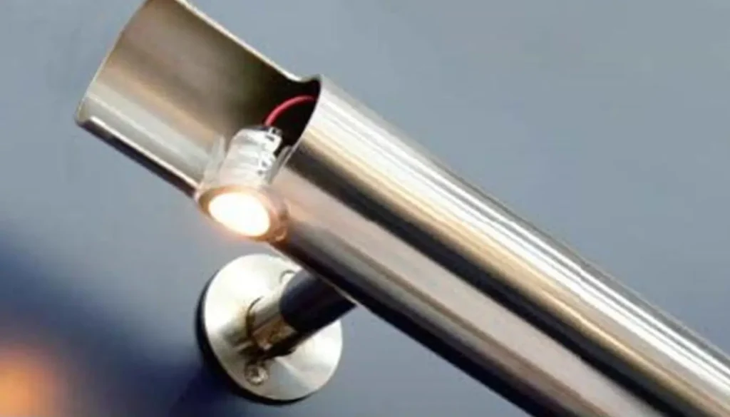 Detailansicht eines Beleuchtungsteils