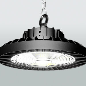 LED-Hallentiefstrahler Diskus HT2/200 schwarz; 4.000K; DALI